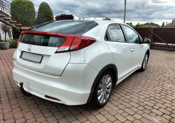 Honda Civic cena 22700 przebieg: 189000, rok produkcji 2014 z Myślibórz małe 56